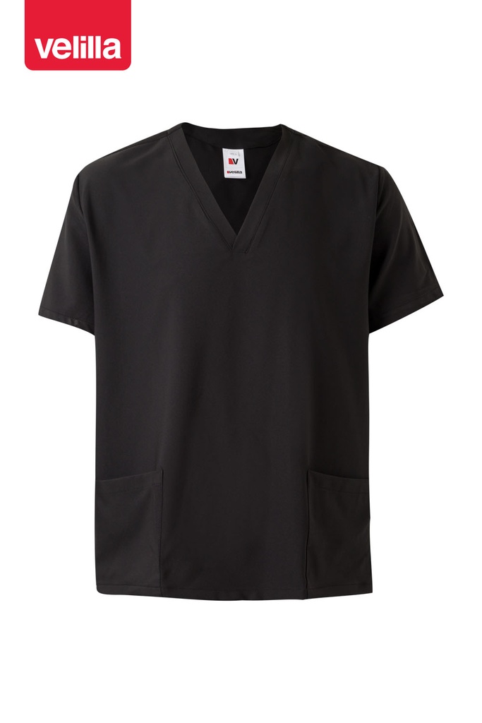 Fartuch medyczny z krótkim rękawem 535207 - BLACK 00