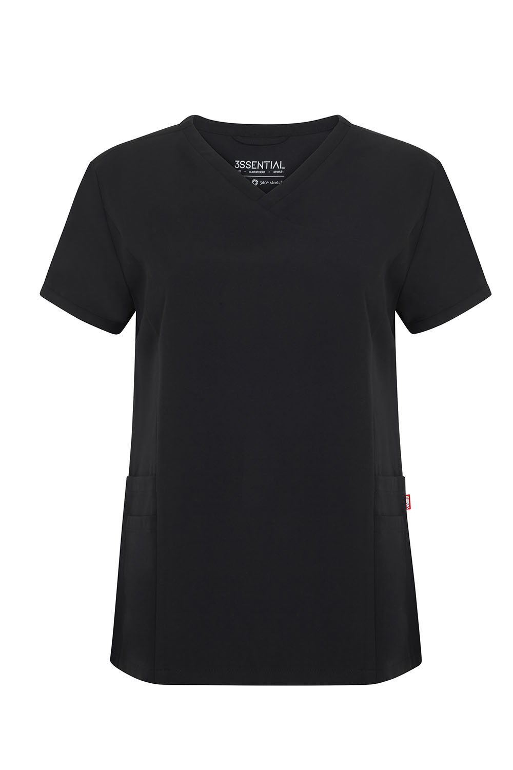 Fartuch medyczny stretch damska 535221S - BLACK 00