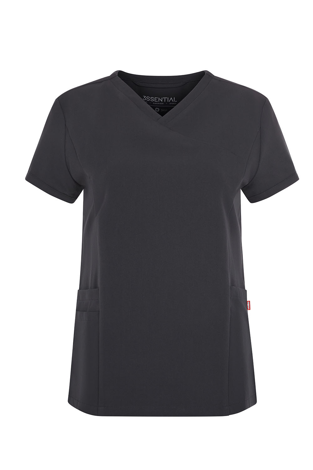 Fartuch medyczny stretch damska 535221S - DARK GREY 42