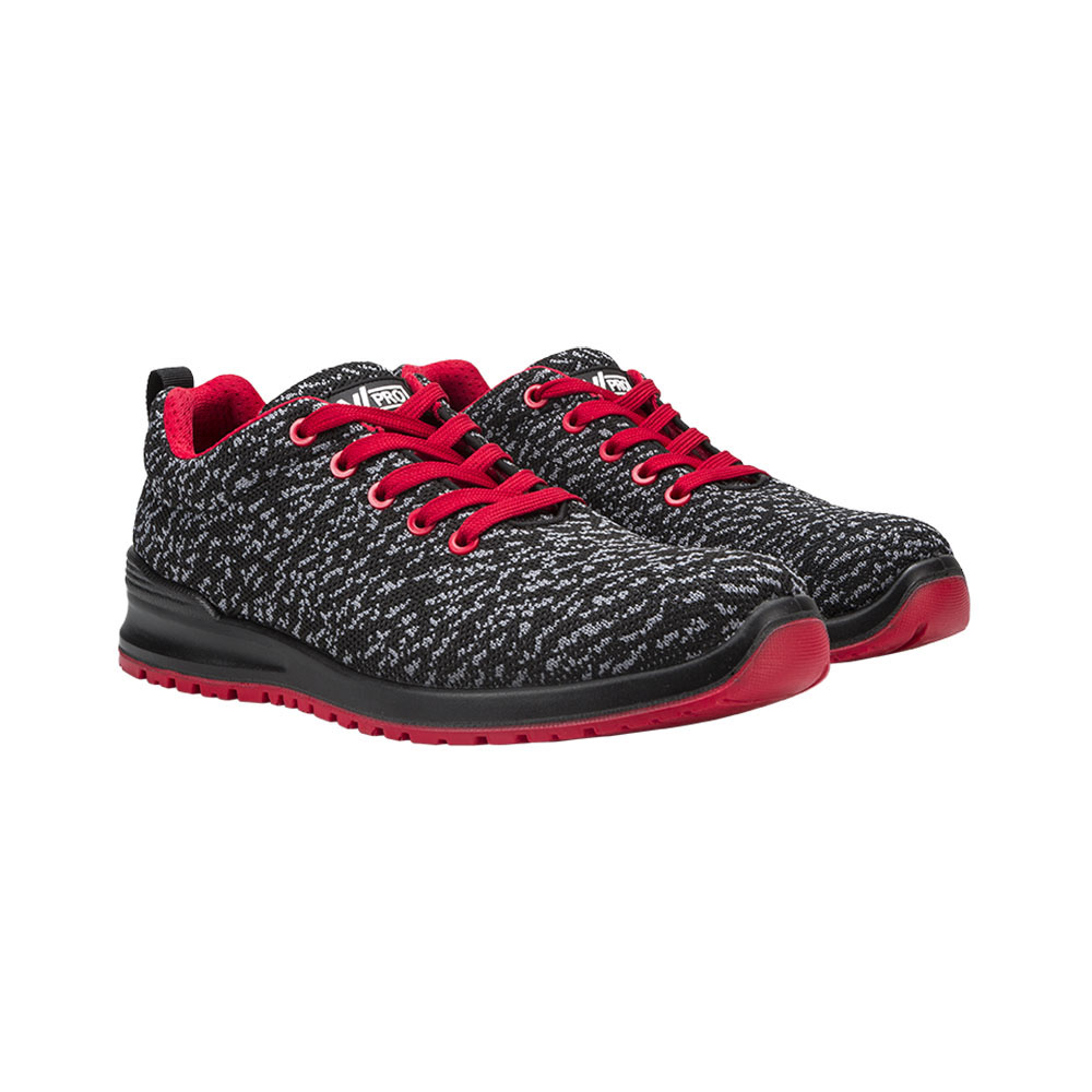 Obuwie robocze SPEZIAL 707001 - BLACK/RED 00/12