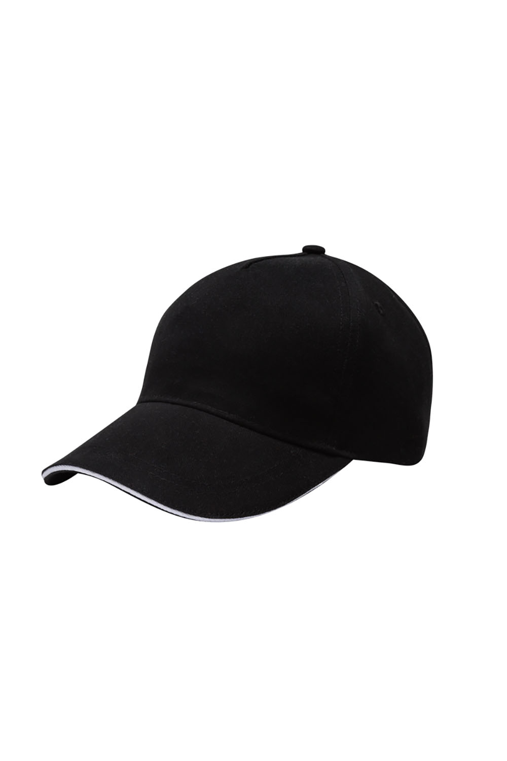 Czapka unisex TEAM MCT200V - BLACK/WHITE 802