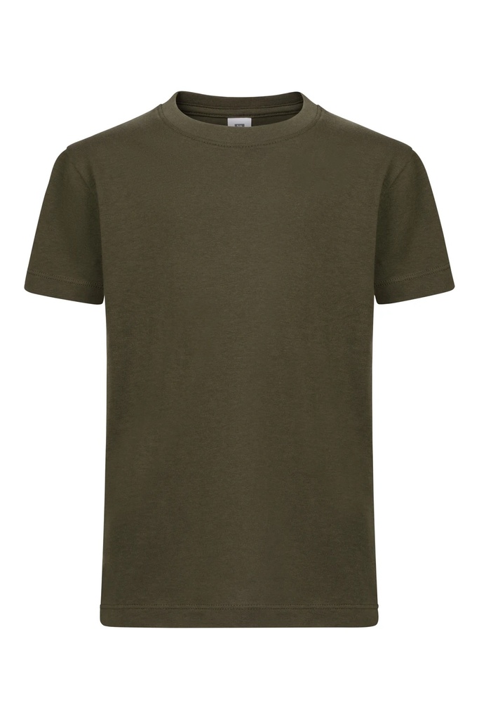 Koszulka z krótkim rękawem dla dzieci MELBOURNE KIDS MK175CV - MISTY GREEN 621