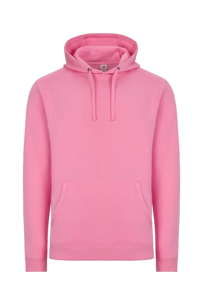 Bluza z kapturem unisex SIDNEY MK605V - CANDY PINK 422