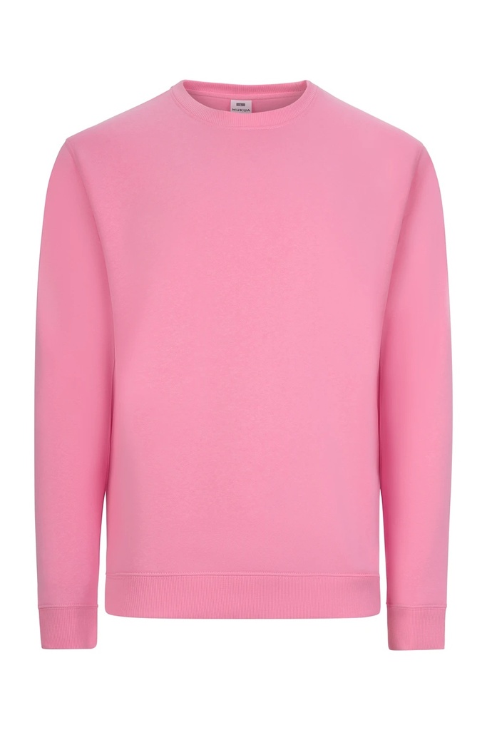 Bluza z okrągłym dekoltem unisex AVALON MK620V - CANDY PINK 422