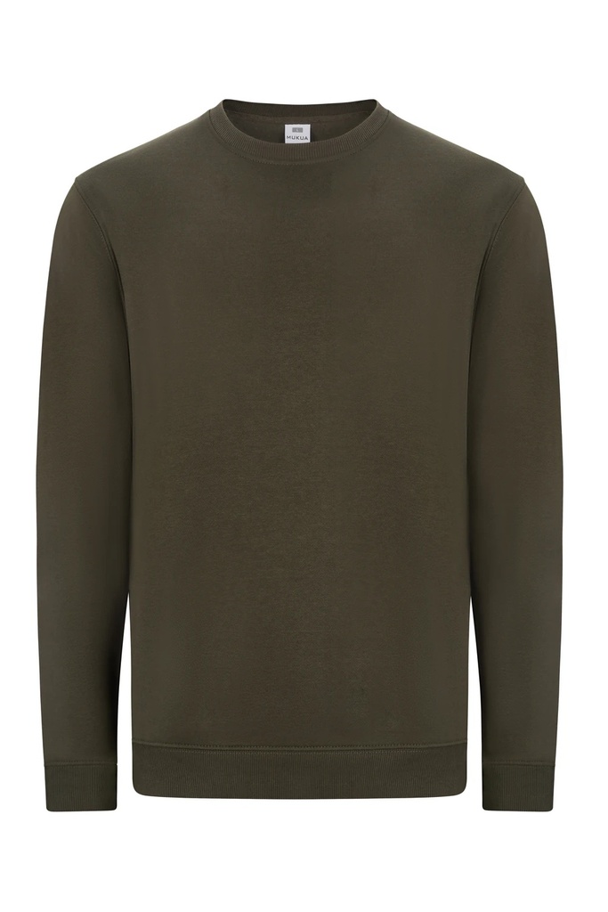 Bluza z okrągłym dekoltem unisex AVALON MK620V - MISTY GREEN 621