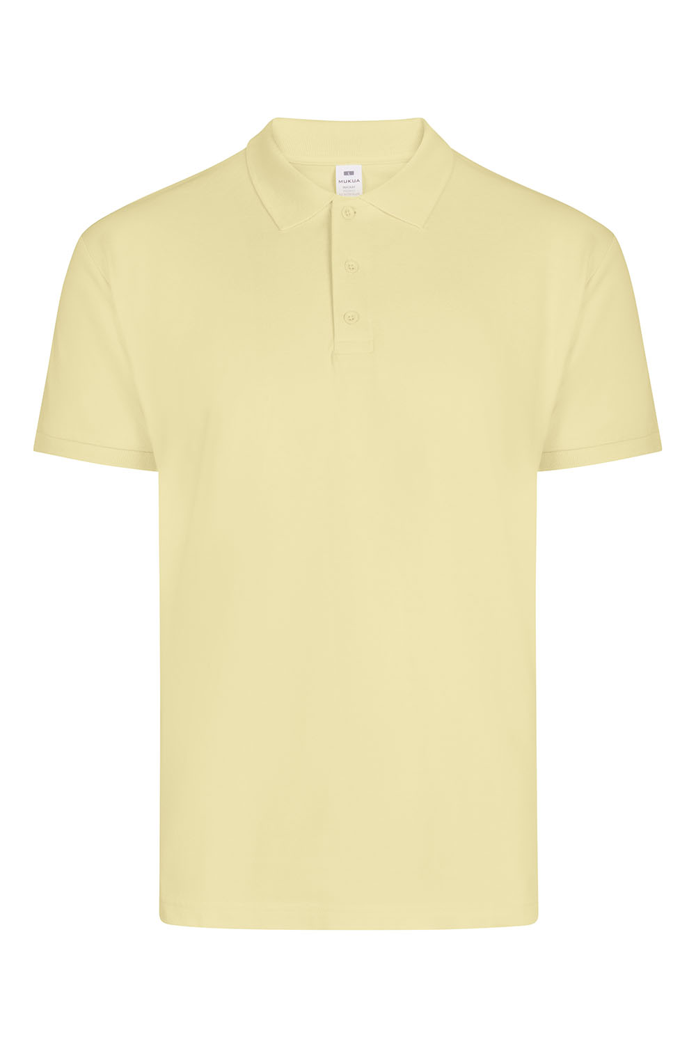 Koszulka polo z krótkim rękawem unisex MACKAY PS2001U - BUTTER YELLOW 312