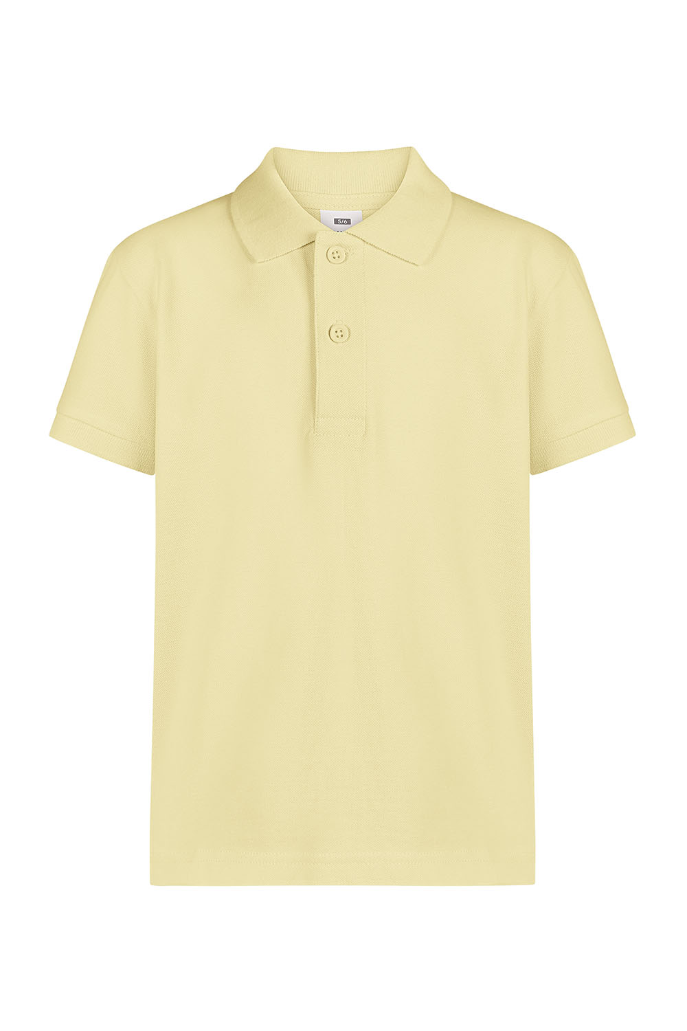 Koszulka polo z krótkim rękawem dla dzieci MACKAY KIDS PS200KC - BUTTER YELLOW 312