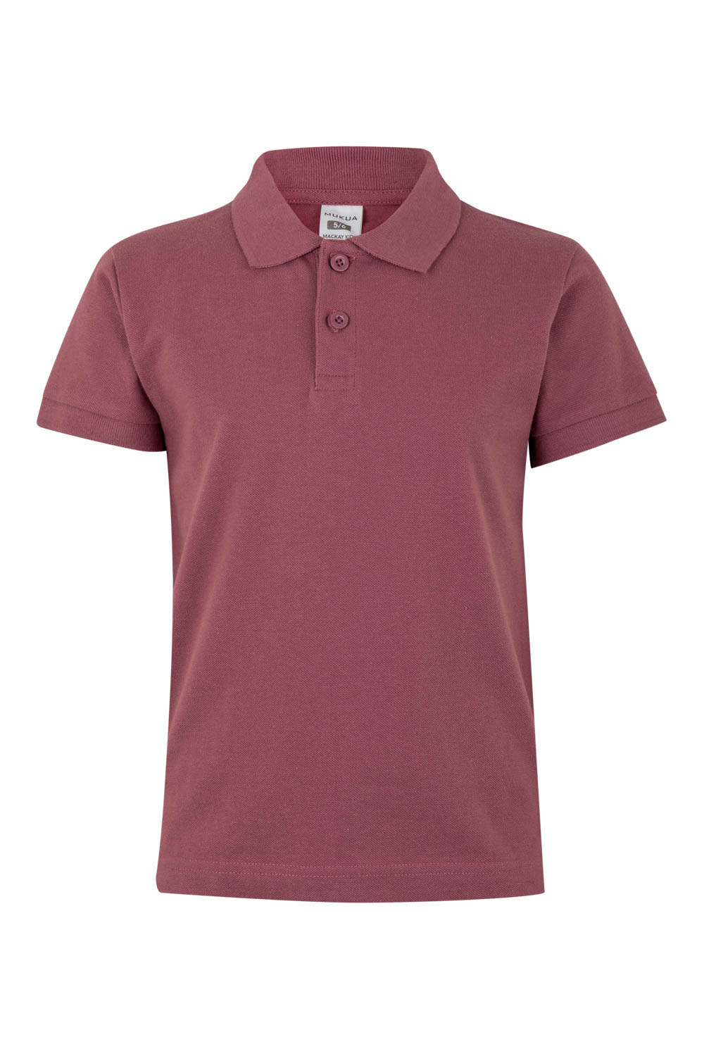 Koszulka polo z krótkim rękawem dla dzieci MACKAY KIDS PS200KC - GRAPE 411
