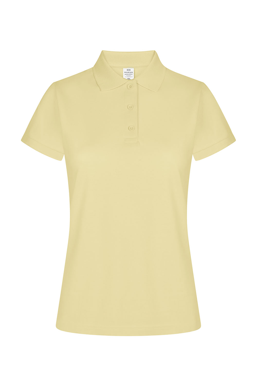 Koszulka polo z krótkim rękawem damska MACKAY WOMAN PS200WC - BUTTER YELLOW 312