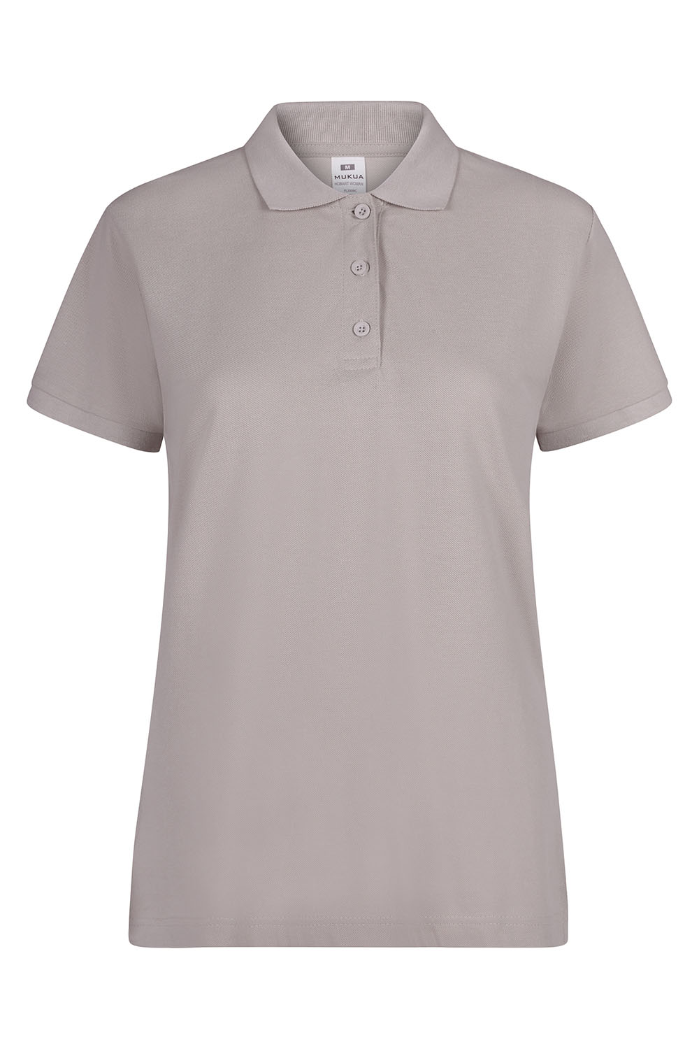 Koszulka polo z krótkim rękawem damska MACKAY WOMAN PS200WC - CLOUD GREY 203