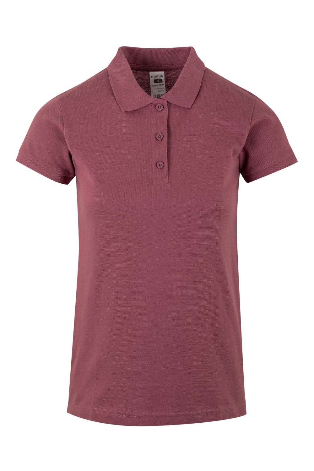 Koszulka polo z krótkim rękawem damska MACKAY WOMAN PS200WC - GRAPE 411