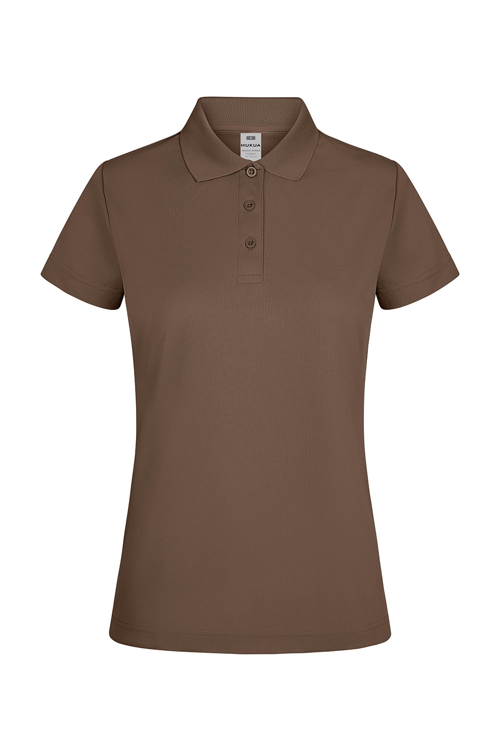 Koszulka polo z krótkim rękawem damska MACKAY WOMAN PS200WC - MOCHA 107
