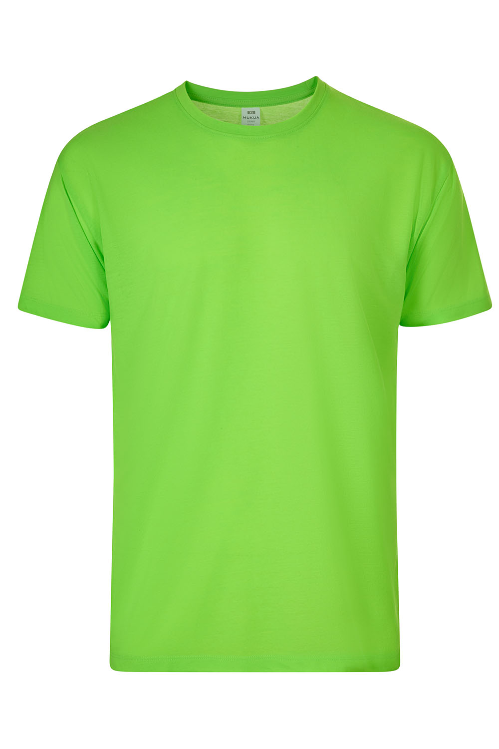 Koszulka z krótkim rękawem unisex DERBY TS151UC - FLUOR LIME 610