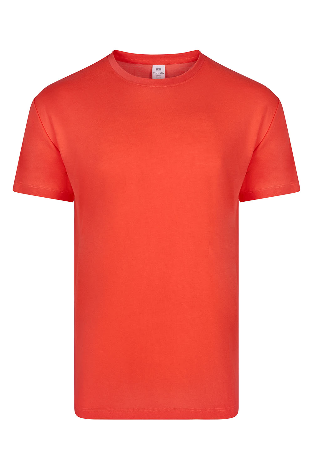 Koszulka z krótkim rękawem unisex DERBY TS151UC - FLUOR RED 412