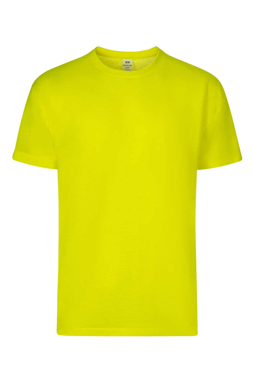 Koszulka z krótkim rękawem unisex DERBY TS151UC - FLUOR YELLOW 304