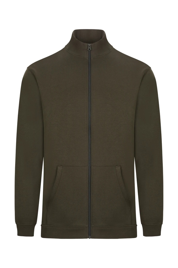 Bluza z pełnym zamkiem unisex COOPER SZ270U - MISTY GREEN 621