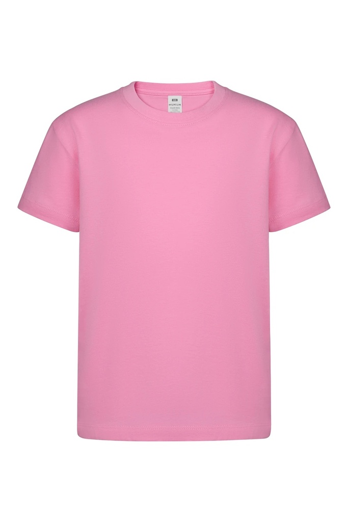 Koszulka z krótkim rękawem dla dzieci PALM KIDS TS190KC - CANDY PINK 422