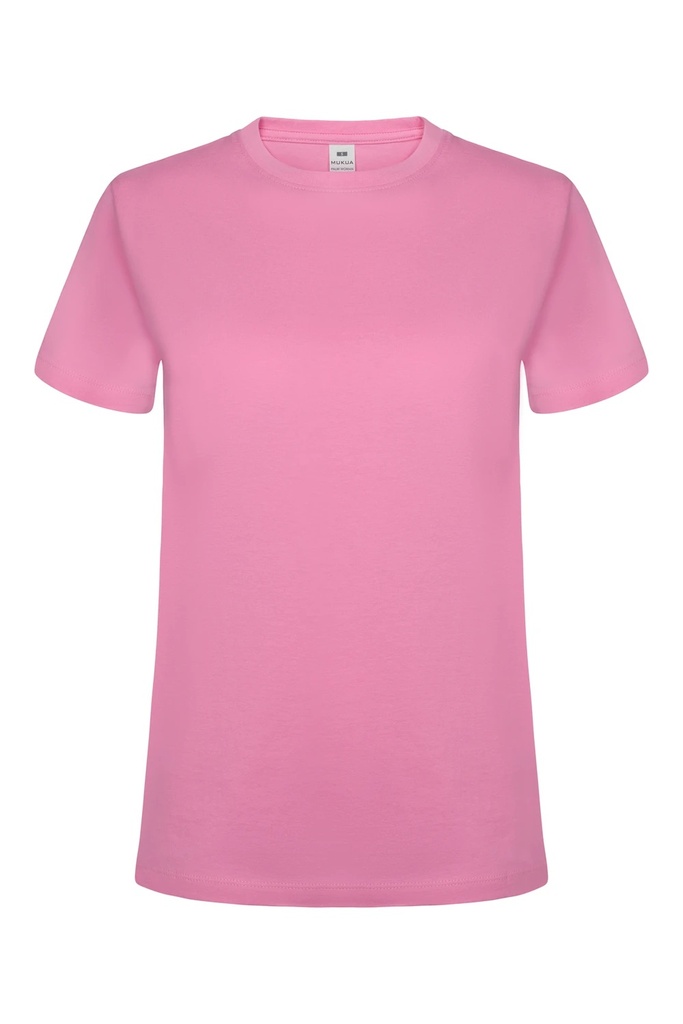 Koszulka z krótkim rękawem damska PALM WOMAN TS190WC - CANDY PINK 422