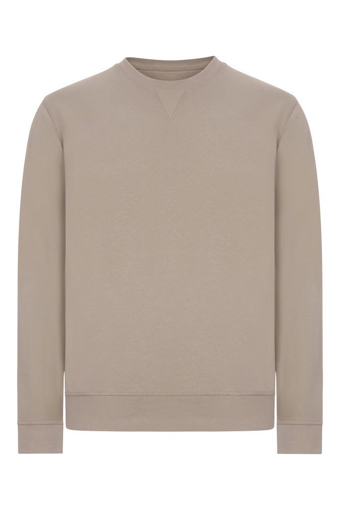 Bluza z okrągłym dekoltem unisex MIST STCN300U - TAUPE 150