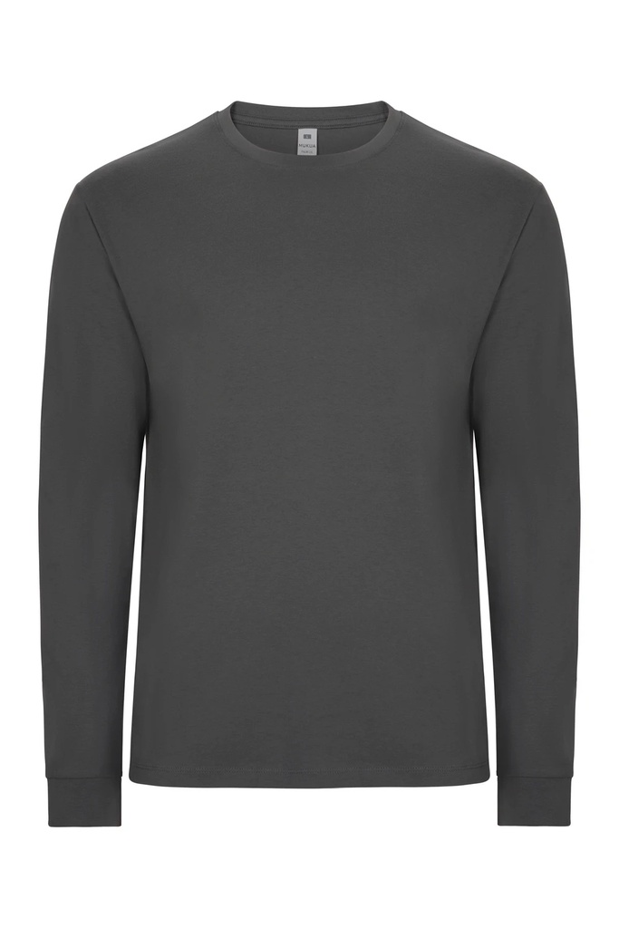 Koszulka polo z długim rękawem unisex PALM LSL TL190UC - DARK GREY 201
