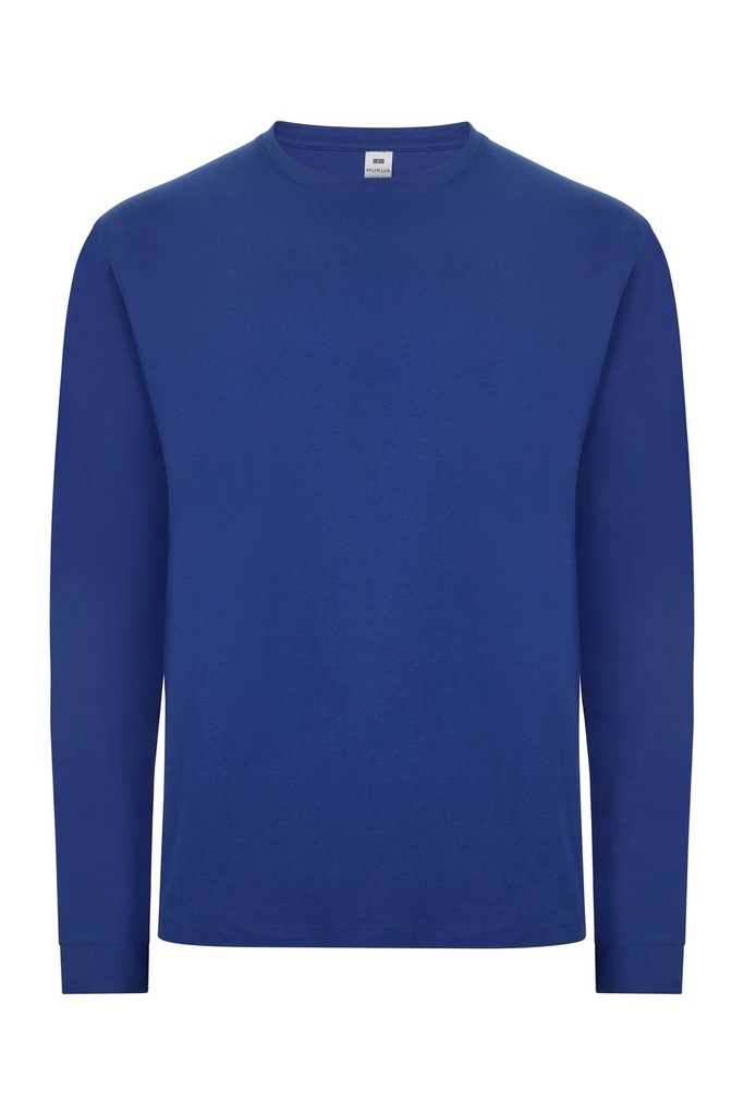 Koszulka polo z długim rękawem unisex PALM LSL TL190UC - ROYAL BLUE 502