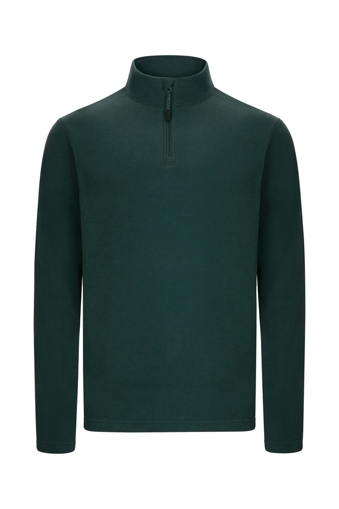 Polar z krótkim zamkiem unisex ALBURY FQ165U - DEEP GREEN 617