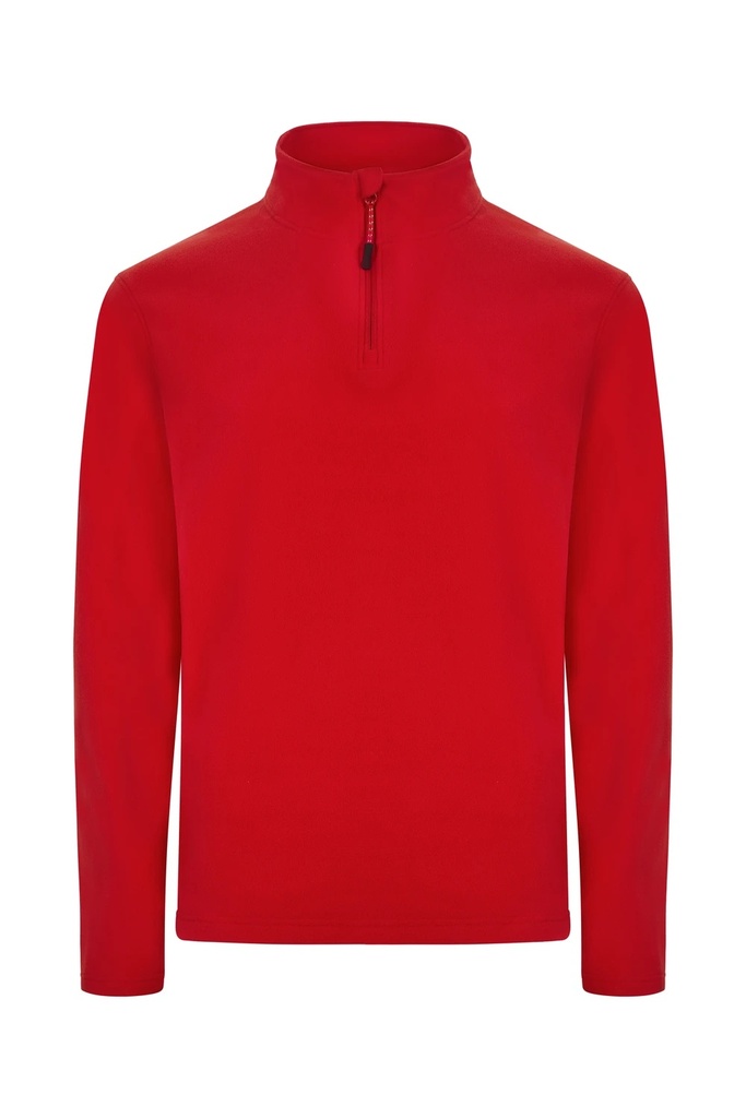 Polar z krótkim zamkiem unisex ALBURY FQ165U - RED 400