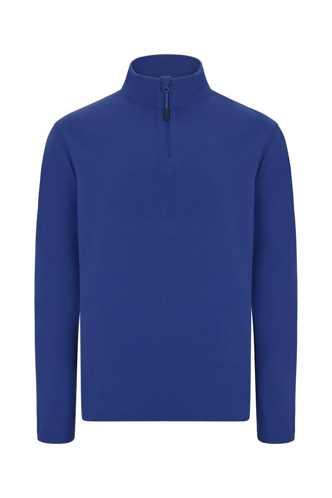 Polar z krótkim zamkiem unisex ALBURY FQ165U - ROYAL BLUE 502