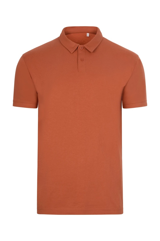 Koszulka polo z krótkim rękawem unisex CREEK PSN160UC - CARROT 314