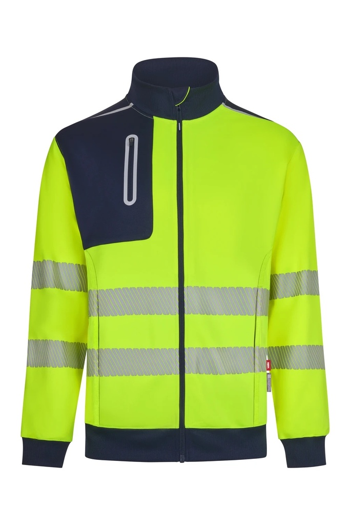 Bluza z odblaskami 305730 - NAVY BLUE/HI-VIS YELLOW 61/20