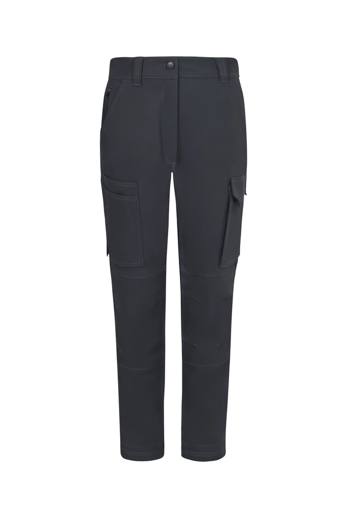 Spodnie z wieloma kieszeniami damskie 103030XW - DARK GREY 42