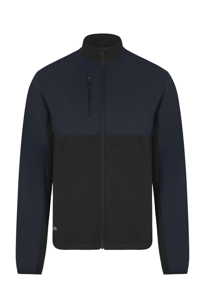 Bluza z pełnym zamkiem 105745 - NAVY BLUE/BLACK 61/00