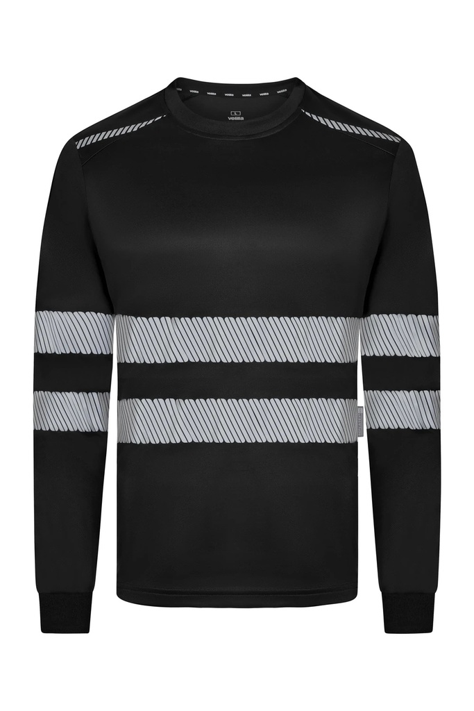 Spodnie z długim rękawem z odblaskami 355602 - BLACK 00