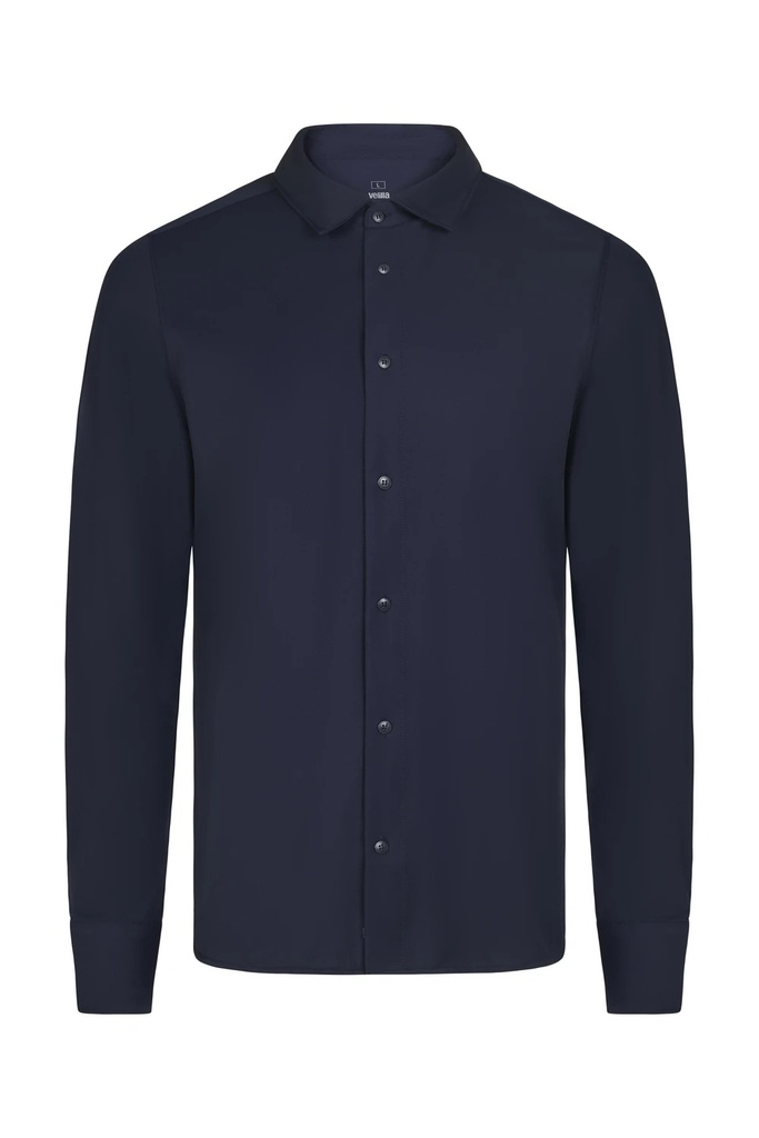 Koszula męska 405020S - NAVY BLUE 61