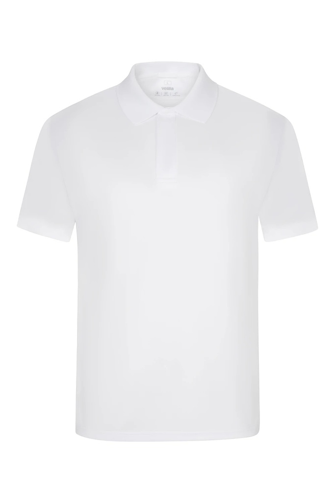 Koszulka polo z krótkim rękawem 255501 - WHITE 07
