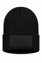 Czapka Zimowa Akrylowa z Naszywką CZZIM LOGO - Black