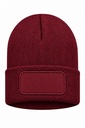 Czapka Zimowa Akrylowa z Naszywką CZZIM LOGO - Burgundy