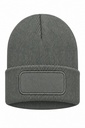 Czapka Zimowa Akrylowa z Naszywką CZZIM LOGO - Graphite