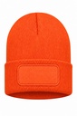 Czapka Zimowa Akrylowa z Naszywką CZZIM LOGO - Orange
