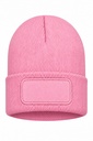 Czapka Zimowa Akrylowa z Naszywką CZZIM LOGO - Pink