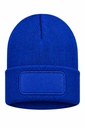 Czapka Zimowa Akrylowa z Naszywką CZZIM LOGO - Royal Blue