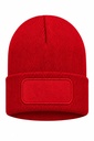 Czapka Zimowa Akrylowa z Naszywką CZZIM LOGO - Red