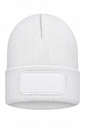 Czapka Zimowa Akrylowa z Naszywką CZZIM LOGO - White