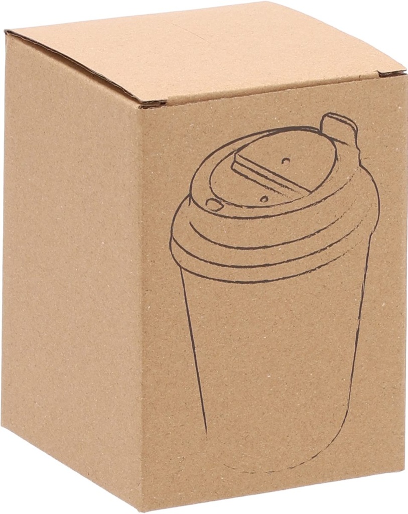 Kubek termiczny 350 ml z powłoką z recyklingu METODY 84962 - Fioletowy