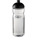 Bidon H2O Base® o pojemności 650 ml z wypukłym wieczkiem 210047 - Przezroczysto-czarny
