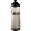 Bidon H2O Base® o pojemności 650 ml z wypukłym wieczkiem 210047 - Węgiel drzewny
