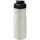 Bidon H2O Active® Eco POP Base o pojemności 650 ml z wieczkiem zaciskowym 210097 - Kość słoniowa-czarny
