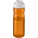 Bidon H2O Active® Eco POP Base o pojemności 650 ml z wieczkiem zaciskowym 210097 - Pomarańczowo-biały