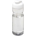 Bidon H2O Active® Eco POP Base o pojemności 650 ml z wieczkiem zaciskowym 210097 - Przezroczysto-biały