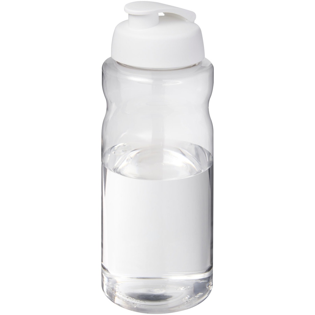 H2O Active® Big Base bidon z wieczkiem zaciskowym o pojemności 1 litra 210175 - Biały